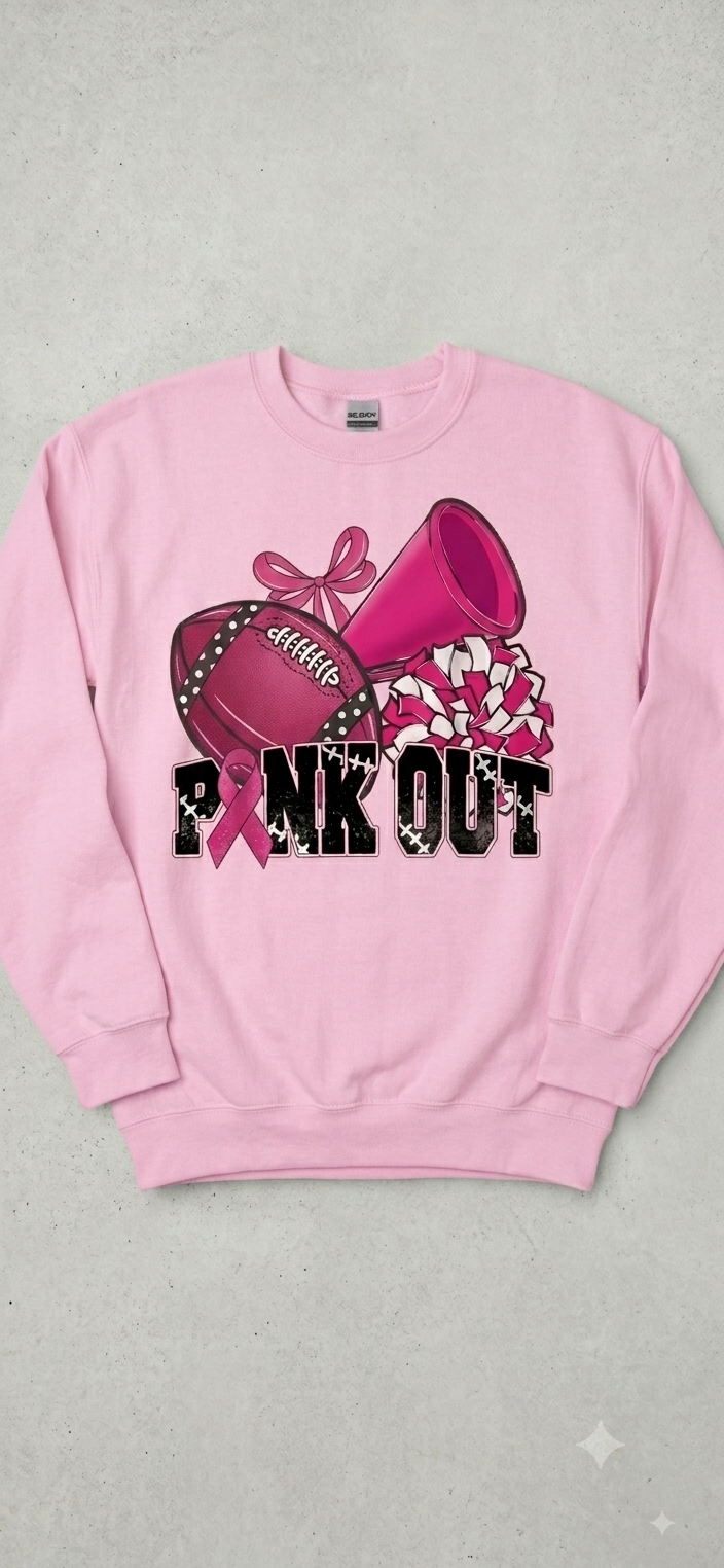 Pink Out Crewneck