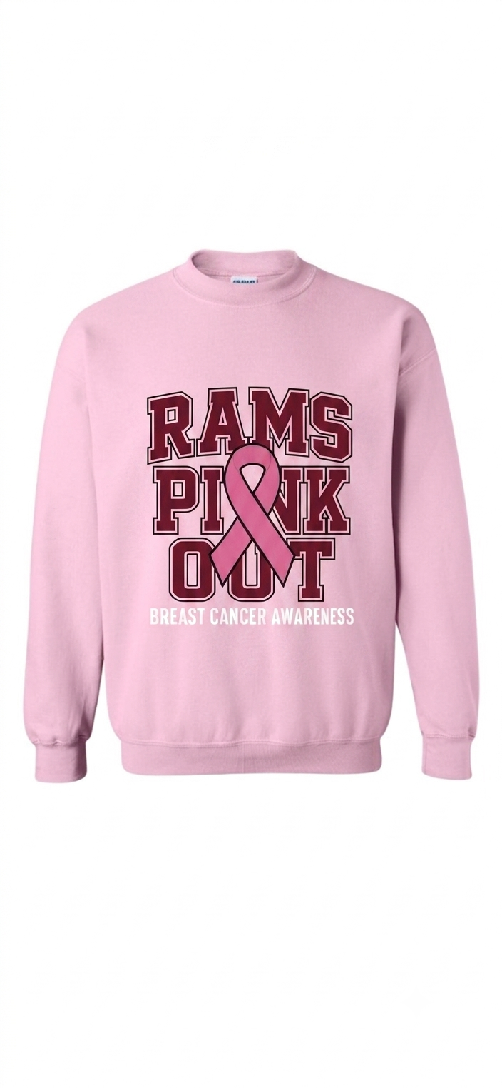 Pink Out Crewneck