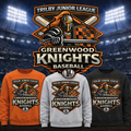Greenwood Knights Crewneck - Trilby Baseball League