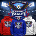Meadowvale Eagles Hoodie - Trilby Junior League