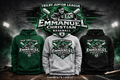 Emmanuel Christian Warriors Hoodie - Trilby Baseball League