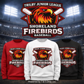 Shoreland Firebirds Crewneck - Trilby Baseball League