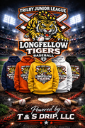 Longfellow Tigers Hoodie - Trilby Junior League