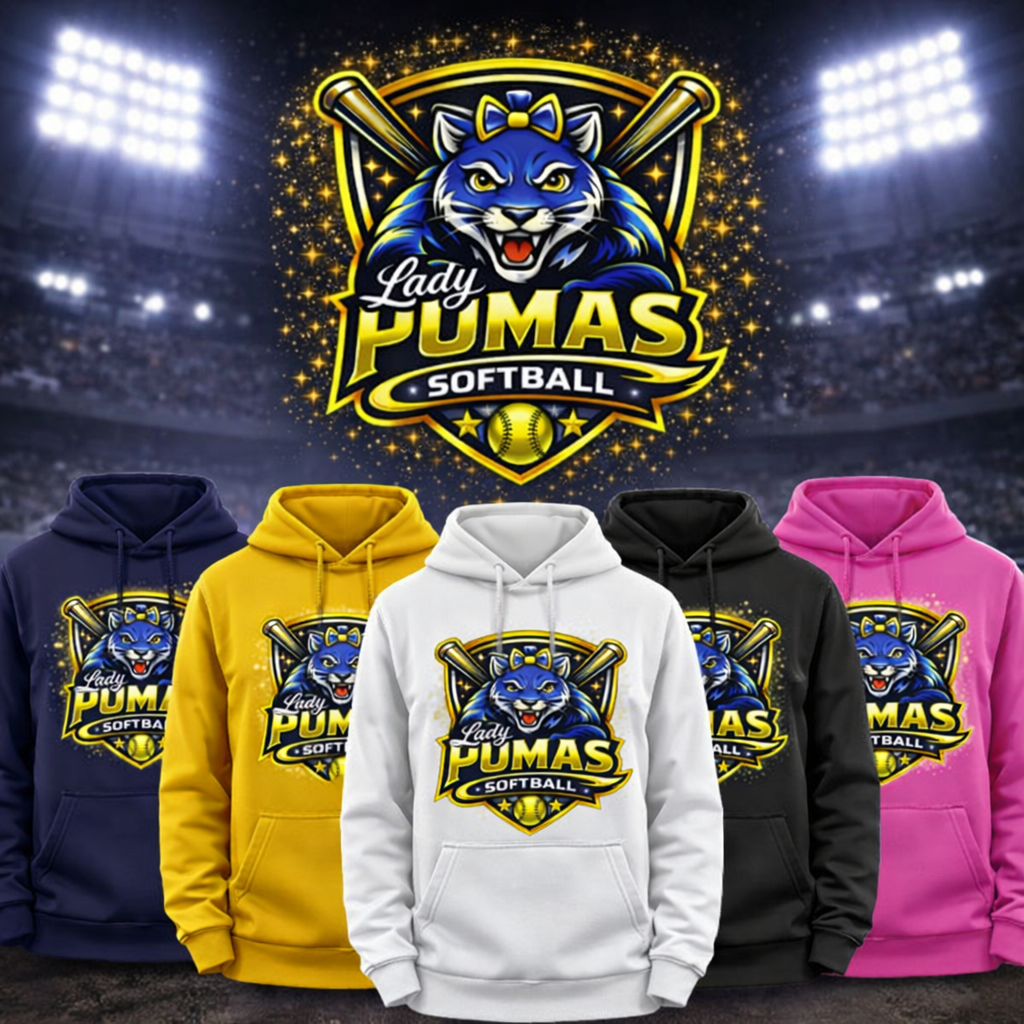 Lady Pumas Hoodie - Trilby Softball League