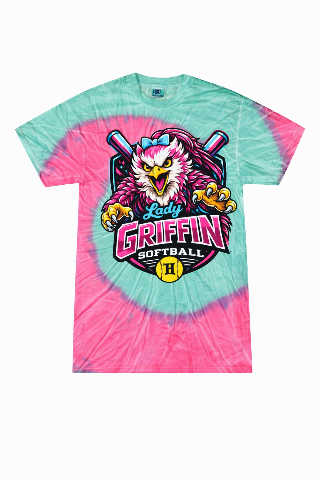 Lady Griffins Tie-Dye Shirt - Trilby Junior League