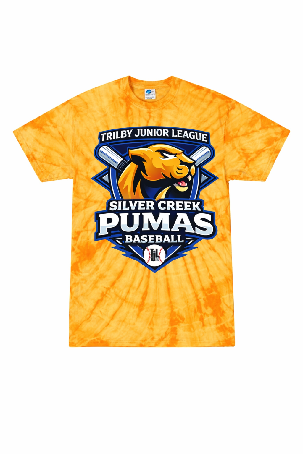 Silver Creek Pumas Tie-Dye Shirt - Trilby Junior League