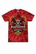 Lady Firebirds Tie-Dye Shirt - Trilby Softball League