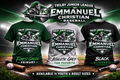 Emmanuel Christian Knights T Shirt - Trilby Baseball League