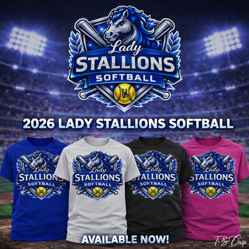 Lady Stallions T Shirt - Trilby Softball League
