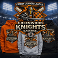 Greenwood Knights Hoodie - Trilby Baseball League